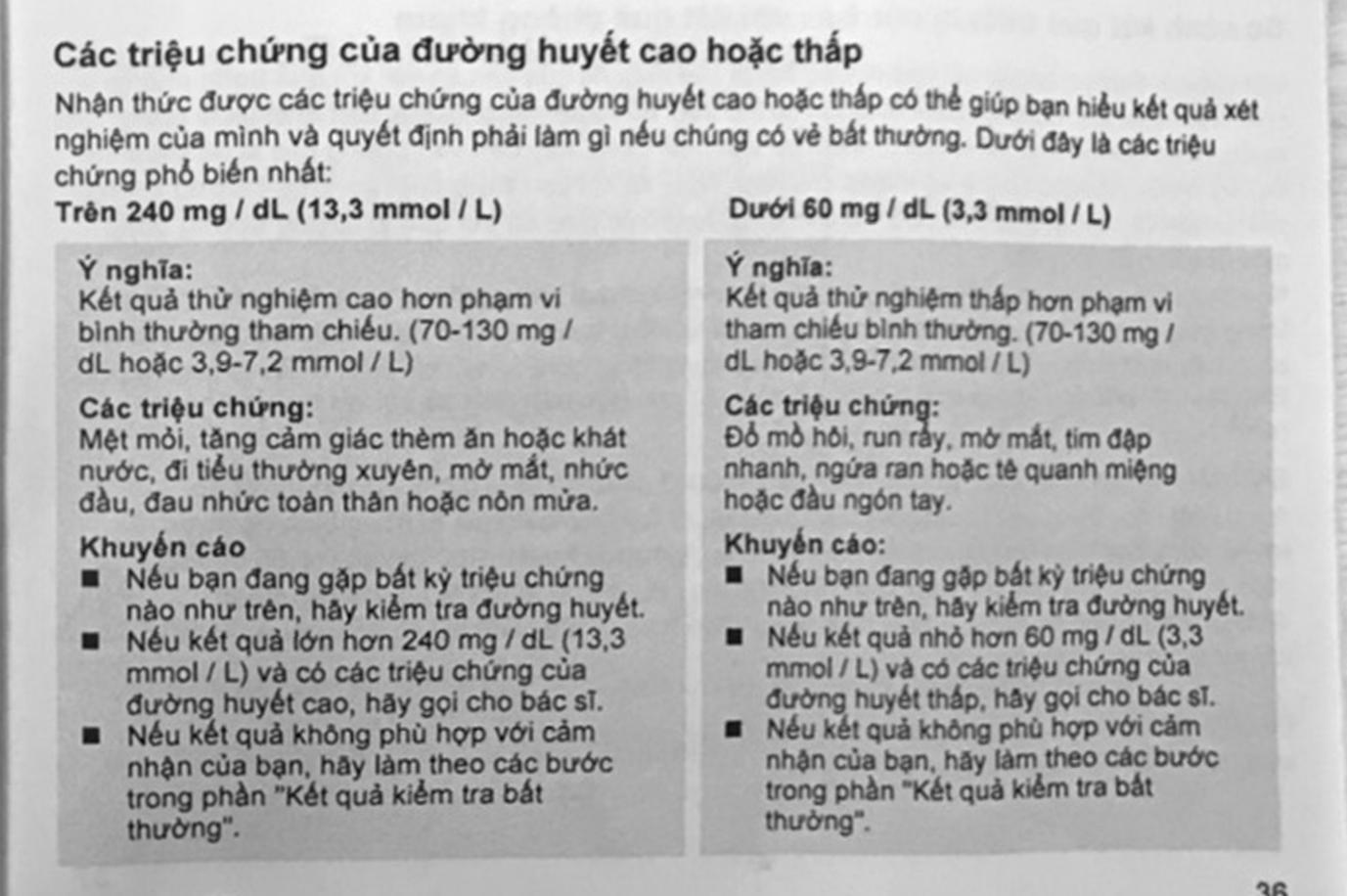 Máy đo đường huyết EasyMax MU (mg/dl) - 43