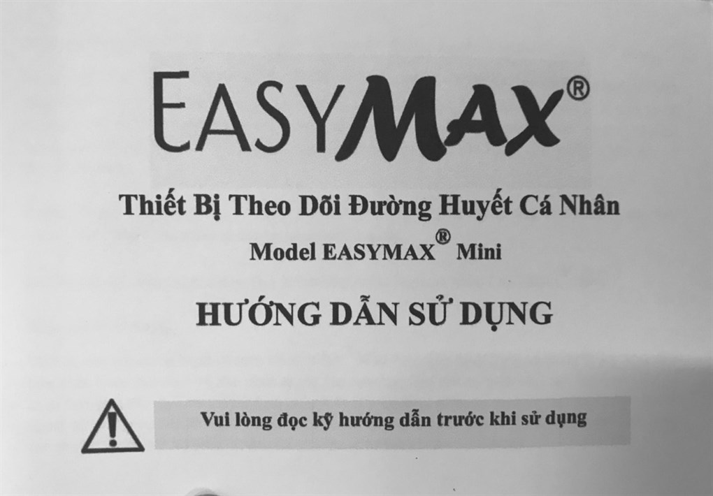 Máy đo đường huyết EasyMax Mini - 11