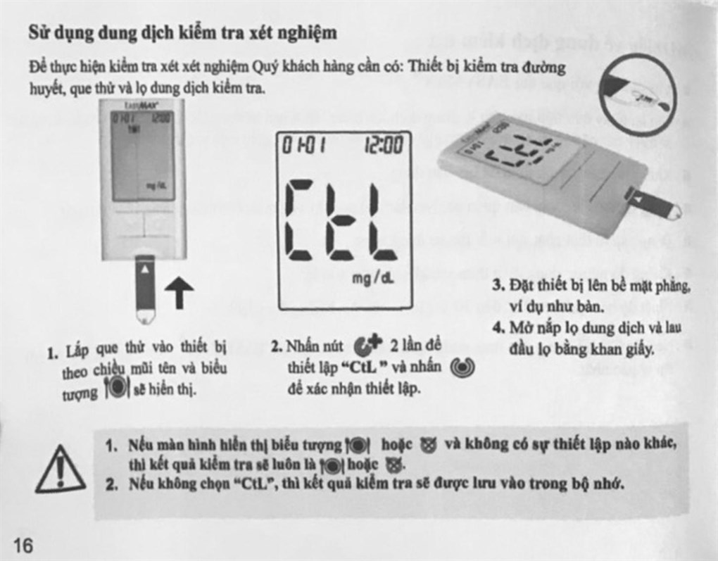 Máy đo đường huyết EasyMax Mini - 25