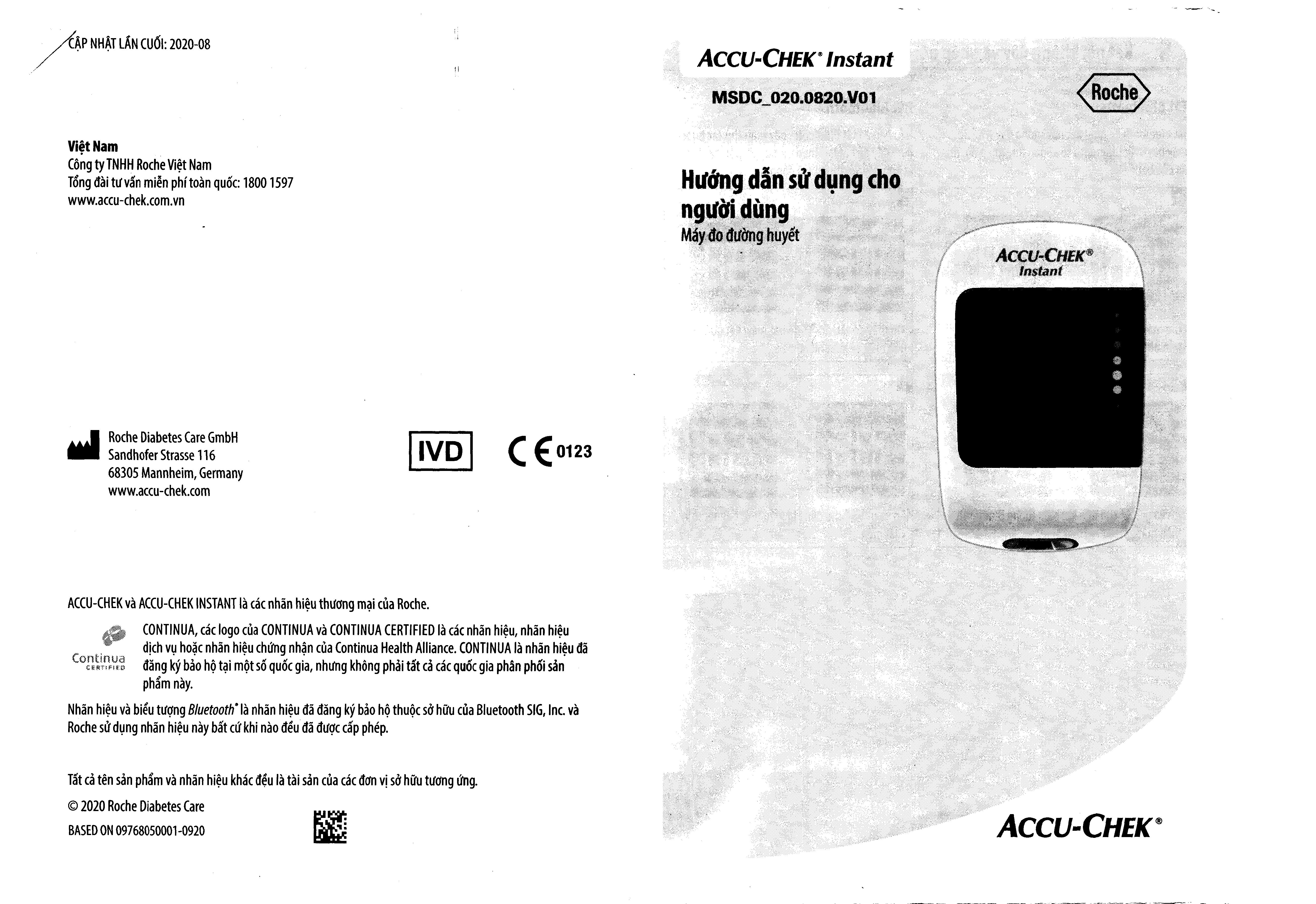 Máy đo đường huyết Accu-Chek Instant - 14
