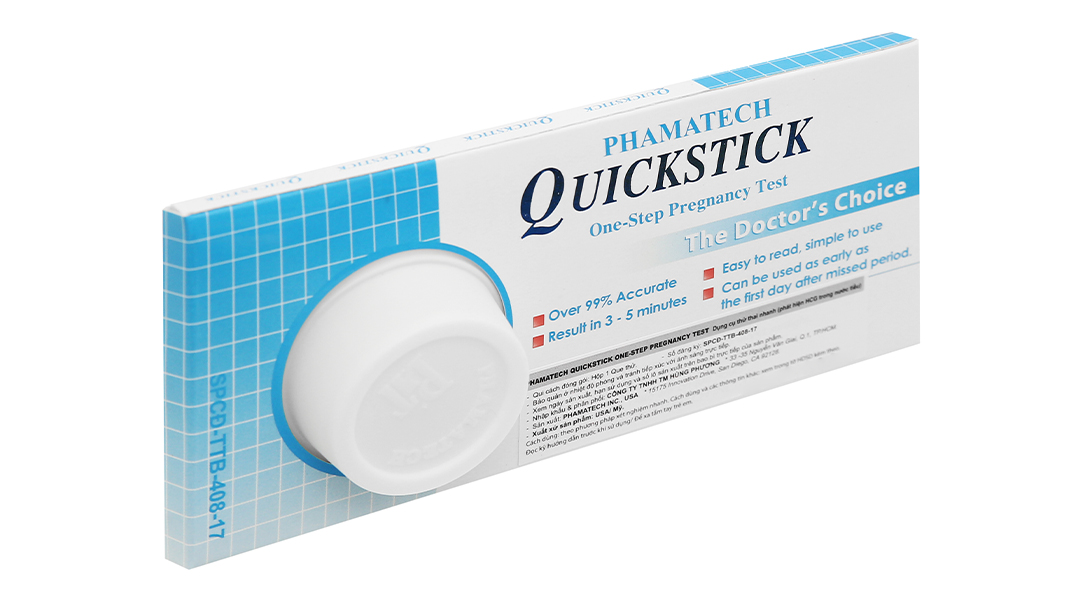 Que thử thai Quickstick One-step Pregnancy Test