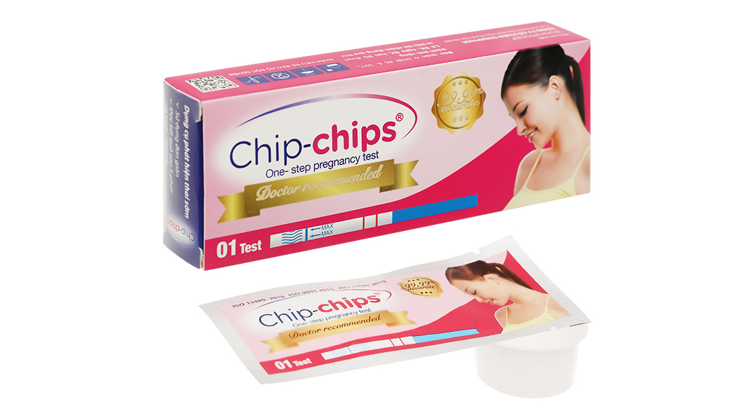 Que thử thai Chip-chips One-step Pregnancy Test - 01/2024 ...