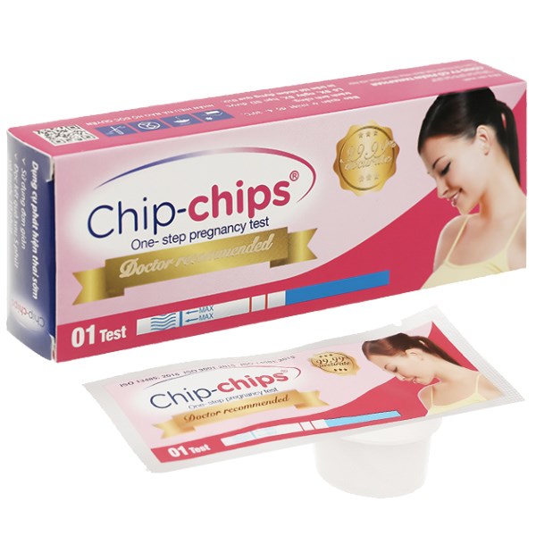 Que thử thai Chip-chips One-step Pregnancy Test