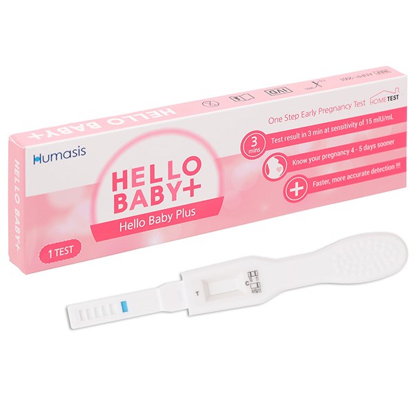 Que thử thai Hello Baby Plus Humasis hộp 1 test - 01/2024 ...