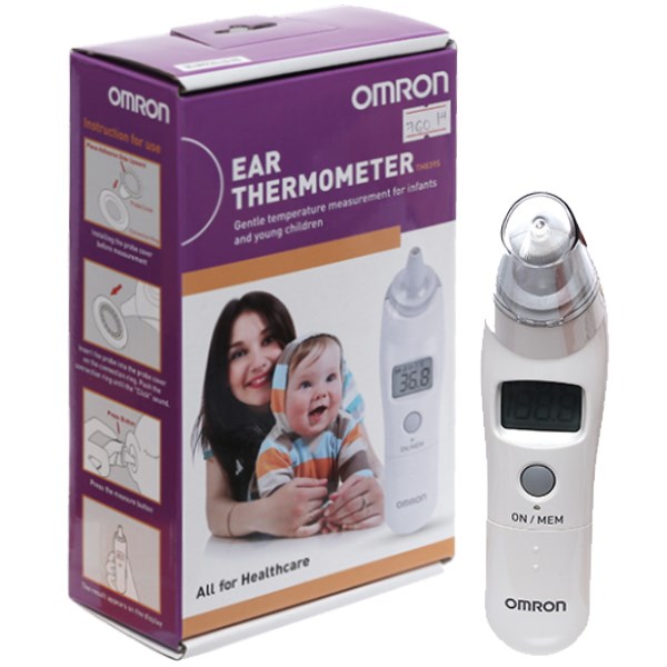 Nhiệt kế điện tử đo tai Omron TH839S