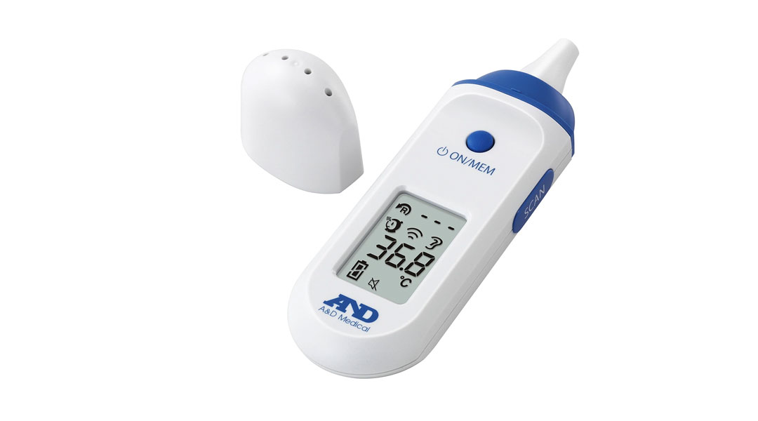 Nhiệt kế hồng ngoại đo trán, tai AND UT-801