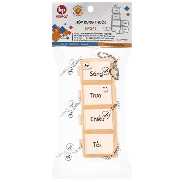 Dụng cụ phân liều thuốc 1 ngày Hofaco