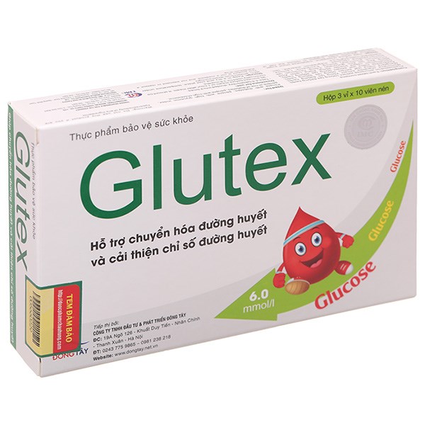 Glutex hỗ trợ giảm cholesterol