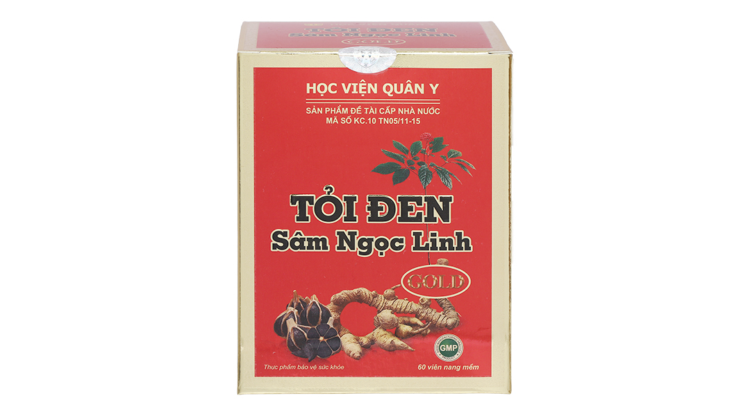 Tỏi Đen Sâm Ngọc Linh Gold hỗ trợ giảm mỡ máu