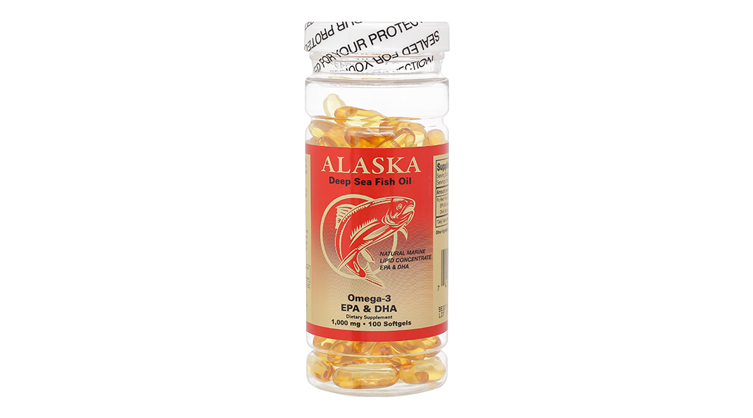 Alaska Deep Sea Fish Oil Omega-3 hỗ trợ sức khỏe tim mạch, bổ mắt
