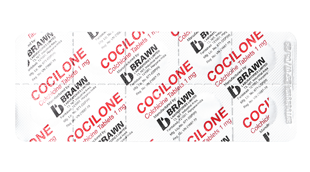 Cocilone 1mg phòng và trị gout
