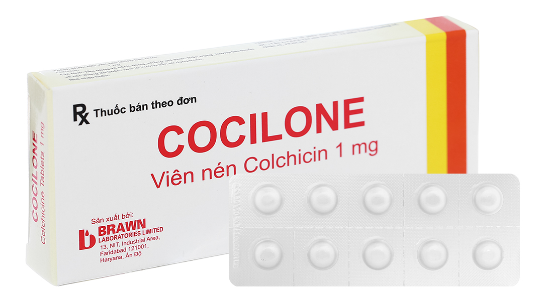Cocilone 1mg phòng và trị gout