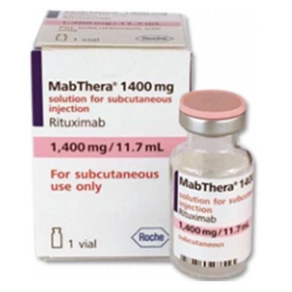 Dung dịch tiêm Mabthera 1400mg/11.7ml điều trị u lympho, u hạt