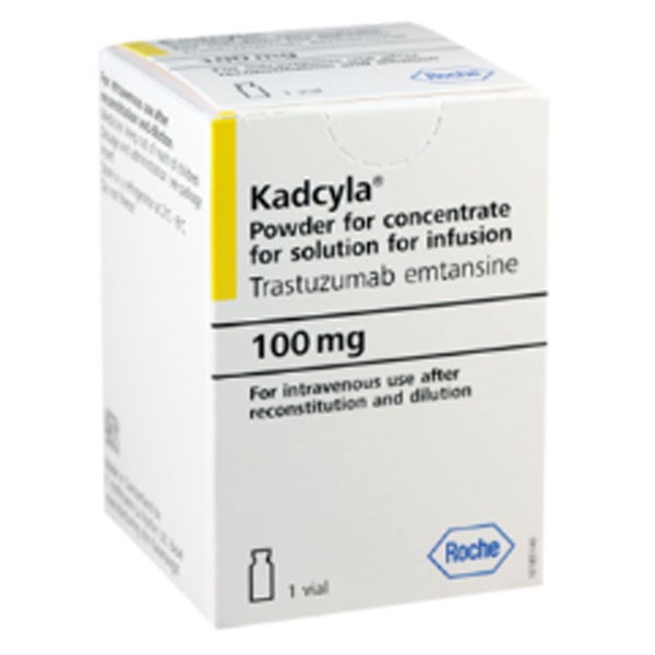 Bột pha tiêm Kadcyla 100mg điều trị ung thư vú