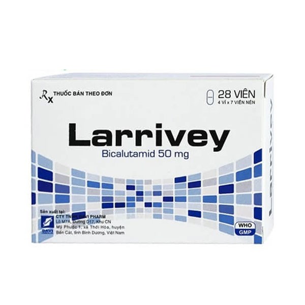 Larrivey 50mg điều trị ung thư tiền liệt tuyến