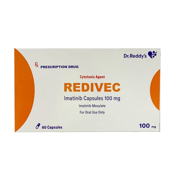 Redivec 100mg điều trị bệnh bạch cầu tủy mạn