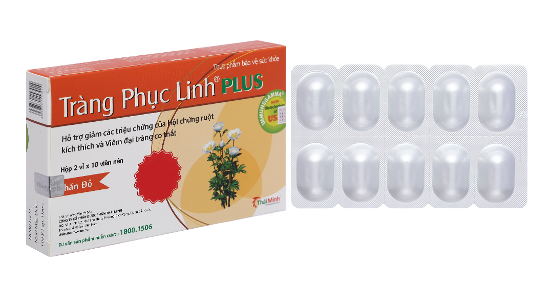 Tràng Phục Linh Plus hỗ trợ giảm hội chứng ruột kích thích