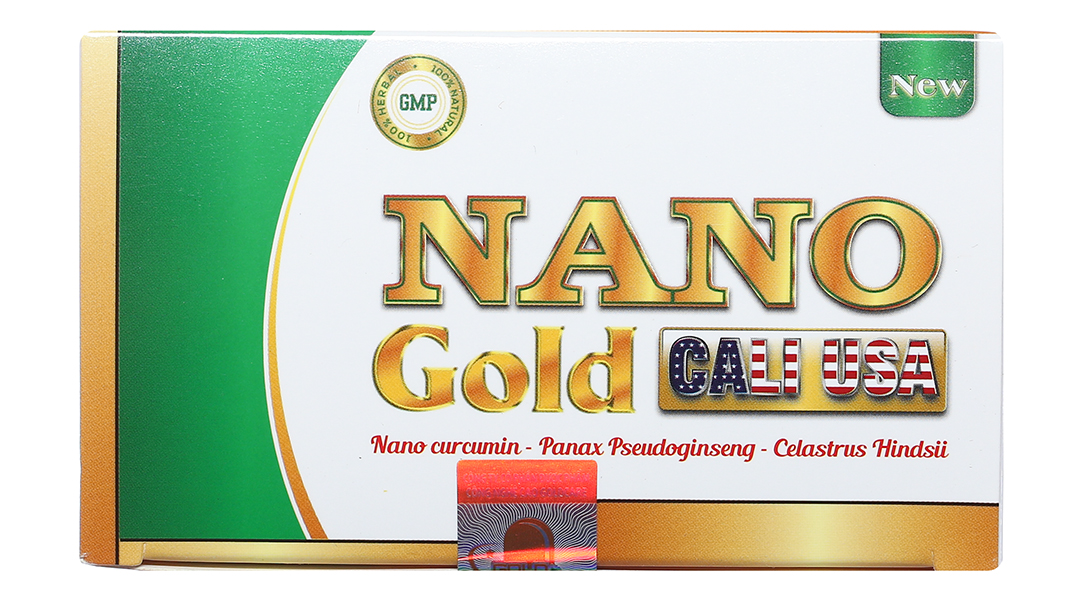 Nano Gold New Cali USA hỗ trợ điều trị viêm loét dạ dày
