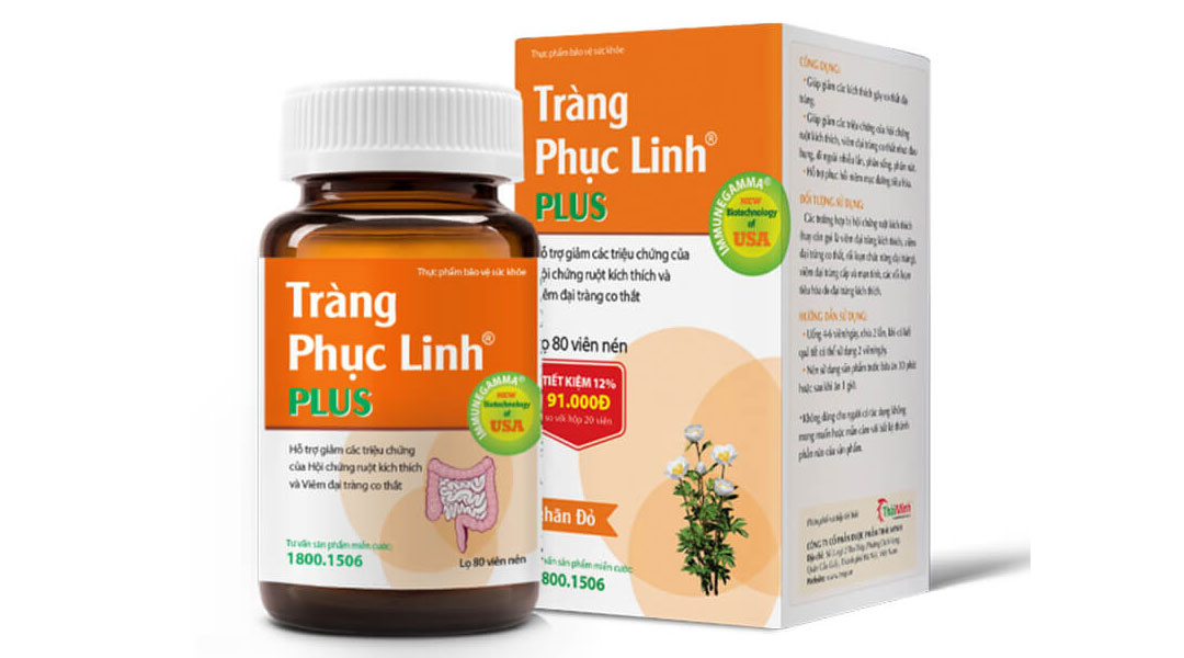 Thực phẩm bảo vệ sức khoẻ: Tràng Phục Linh Plus - 22
