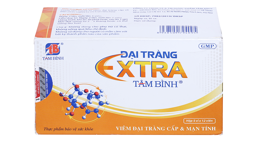 Công dụng chính của Đại tràng Extra Tâm Bình là gì?
