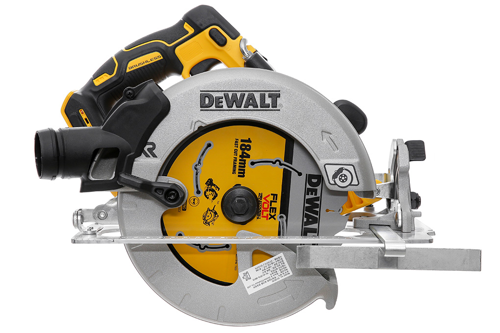 Máy cưa đĩa pin Dewalt DCS570N-KR 18V (Không kèm pin, sạc) Màu Đen - Vàng