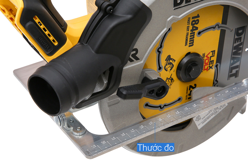 Máy cưa đĩa pin Dewalt DCS570N-KR 18V (Không kèm pin, sạc) Màu Đen - Vàng