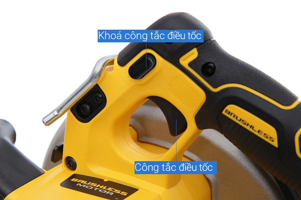 Máy cưa đĩa pin Dewalt DCS570N-KR 18V (Không kèm pin, sạc) Màu Đen - Vàng