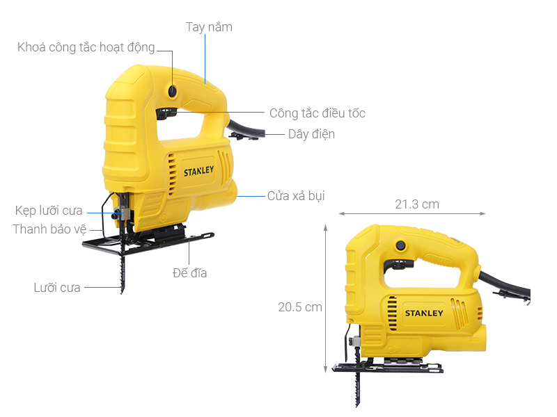 Máy cưa lọng Stanley SJ45-B1 450W - Chính hãng | Điện máy XANH