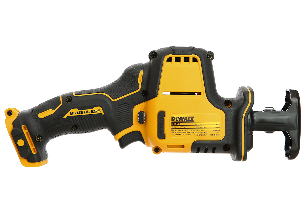 Máy cưa kiếm pin Dewalt DCS312N-KR 12V (không kèm pin, sạc) Màu Đen - Vàng