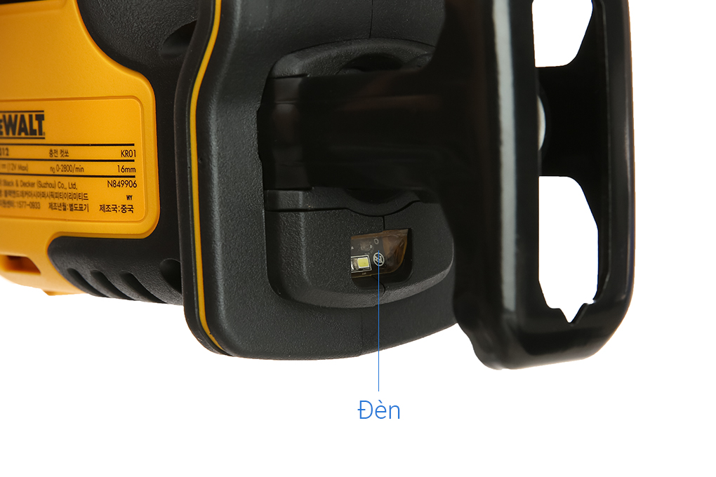 Máy cưa kiếm pin Dewalt DCS312N-KR 12V (không kèm pin, sạc) Màu Đen - Vàng