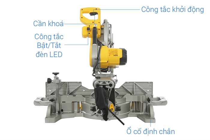 Máy cưa đa góc trượt Dewalt DWS780-KR 1675W
