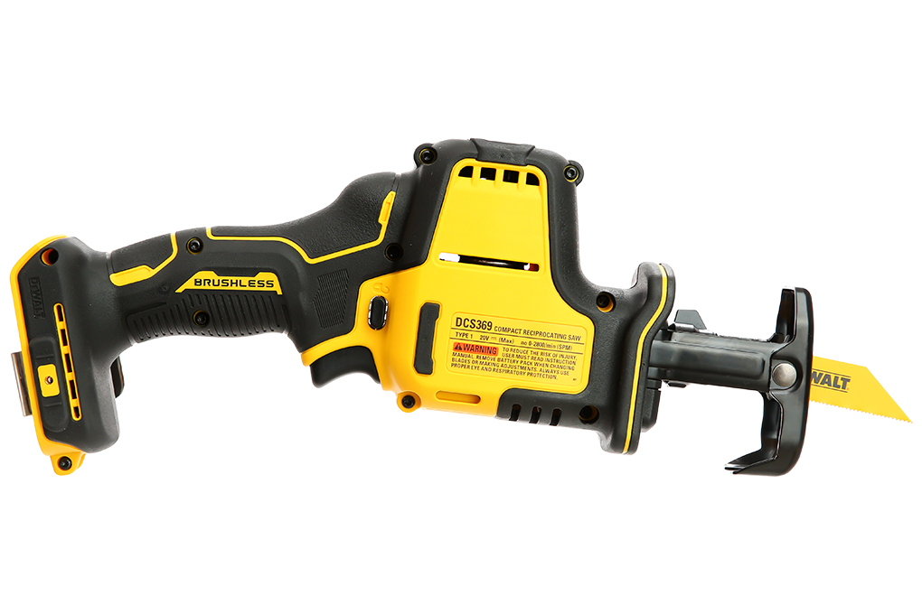 Máy cưa kiếm pin Dewalt DCS369B 20V (không kèm pin, sạc) Màu Đen - Vàng
