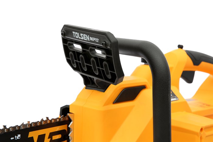 Máy cưa xích pin Tolsen 87362 20V (không kèm pin sạc) Màu Đen - Vàng