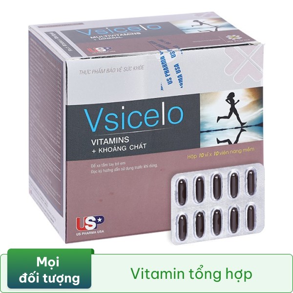 Vsicelo bổ sung vitamin và khoáng chất