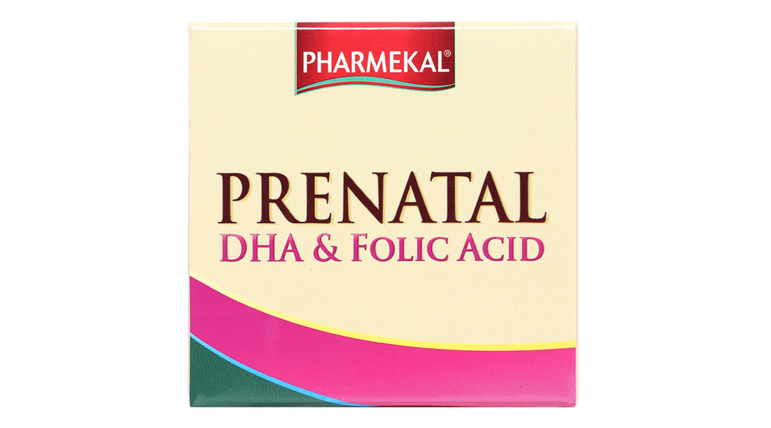 Pharmekal Prenatal DHA & Folic Acid bổ sung vitamin cho bà bầu