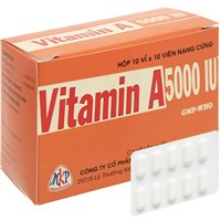 Thuốc vitamin A 5000IU Mekophar hộp 100 viên-Nhà thuốc An Khang