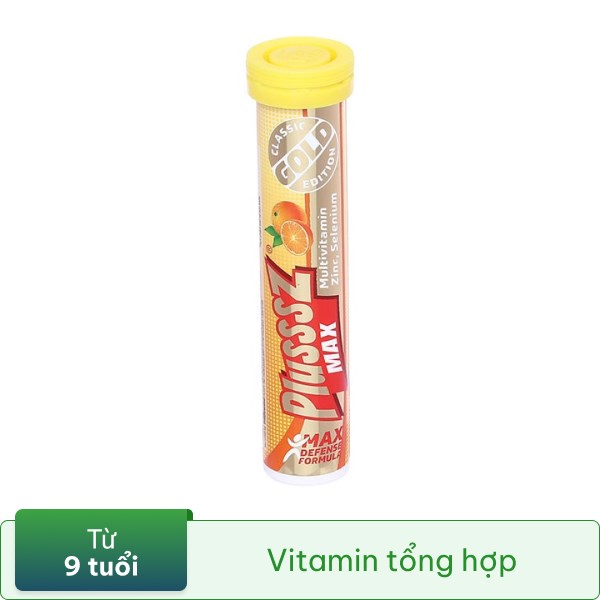 Plusssz Max Multivitamin Cam Sủi Tube20v