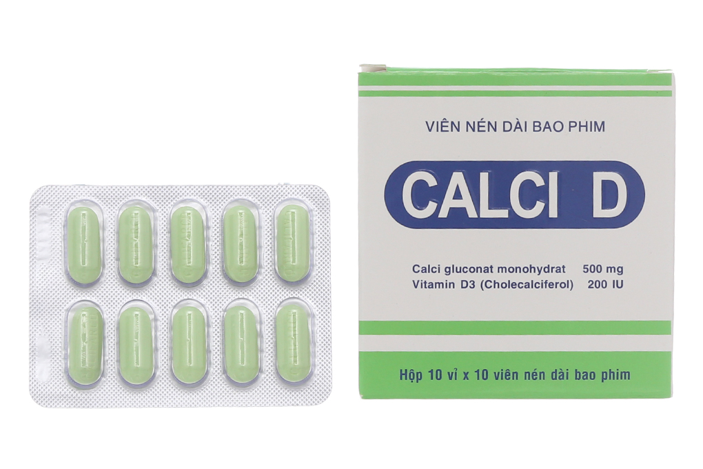 Thuốc Calci D Imexpharm hộp 100 viên-Nhà thuốc An Khang