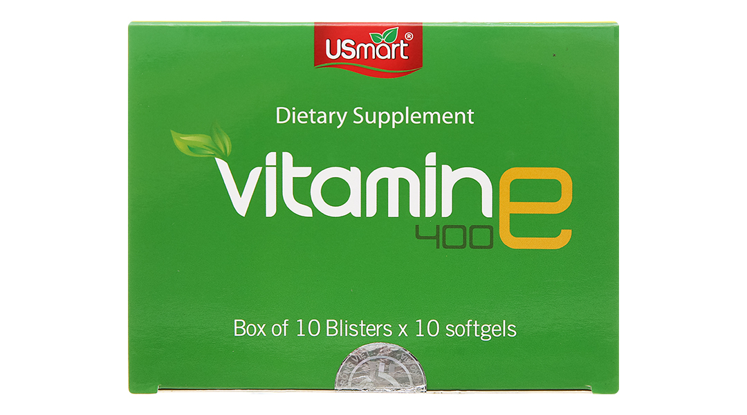 USmart Vitamin E 400 hạn chế lão hóa, làm đẹp da