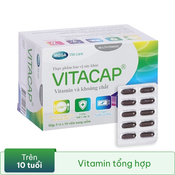 Vitacap bổ sung vitamin và khoáng chất
