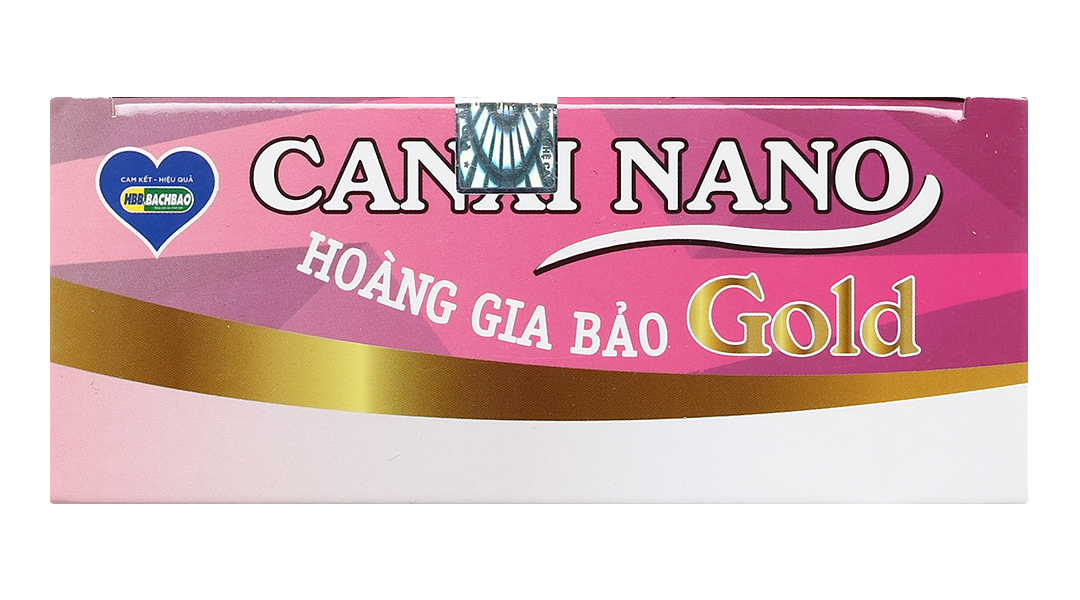Dung dịch uống Canxi Nano Gold Hoàng Gia Bảo hộp 20 ống