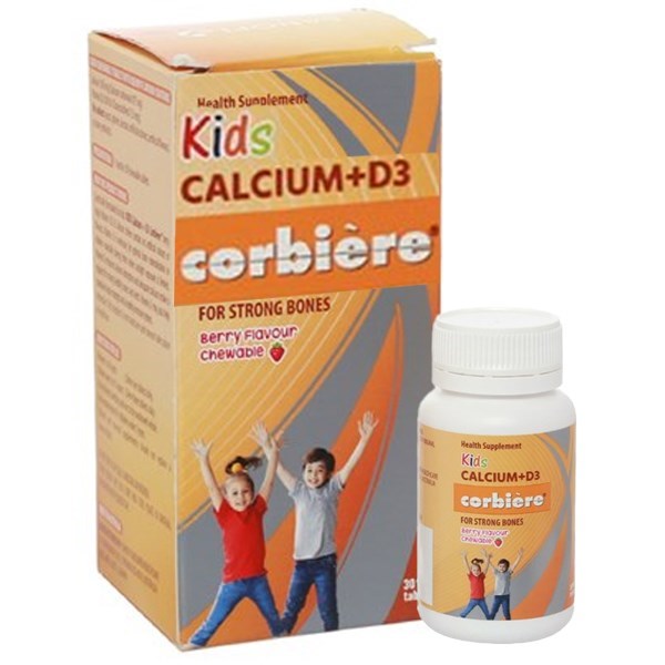 Kids Calcium D3 Corbiere C/30v