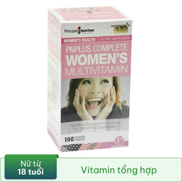 Pn Plus Complete Women'S Multivitamin C/100V