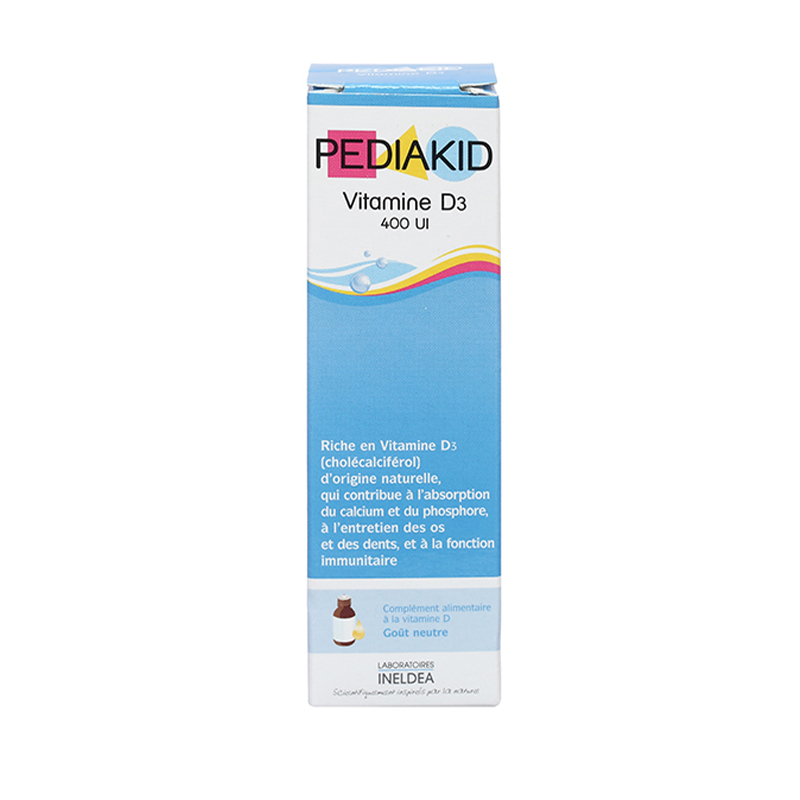 Siro Pediakid Vitamin D3 phát triển xương và răng