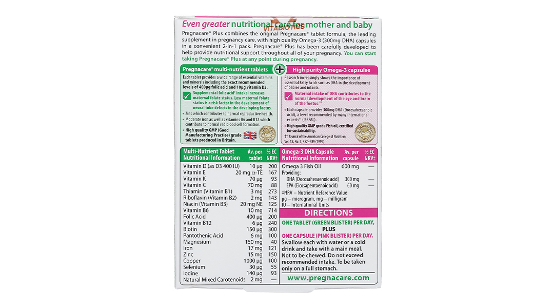 Pregnacare Max là dạng vitamin tổng hợp nào dành cho bà bầu?
