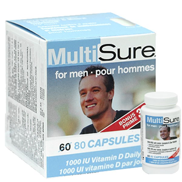 Webber Naturals Multisure For Men Chai 80v