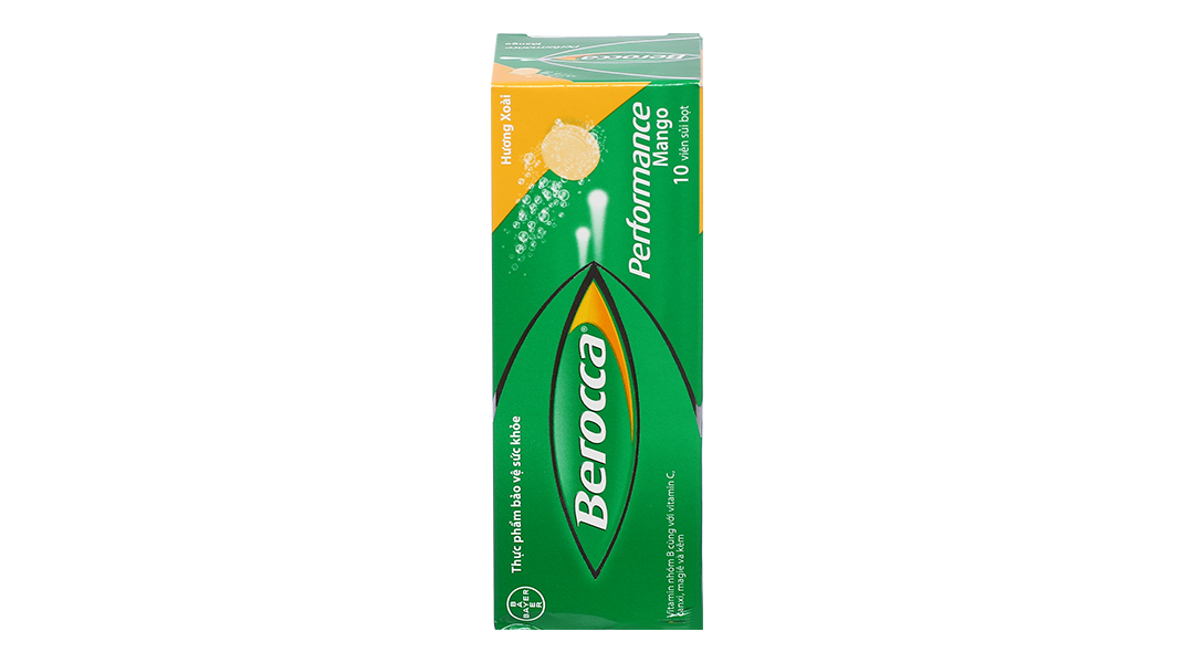 Viên sủi Berocca Performance Mango hỗ trợ tăng đề kháng