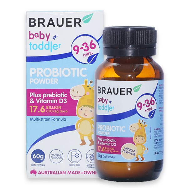 Brauer Baby And Toddler Probiotic Powder 60g