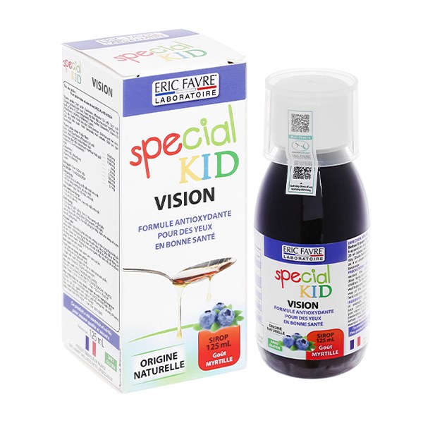 Siro Special Kid Vision bổ mắt 125 ml (từ 2 tuổi) - AVAKids.com