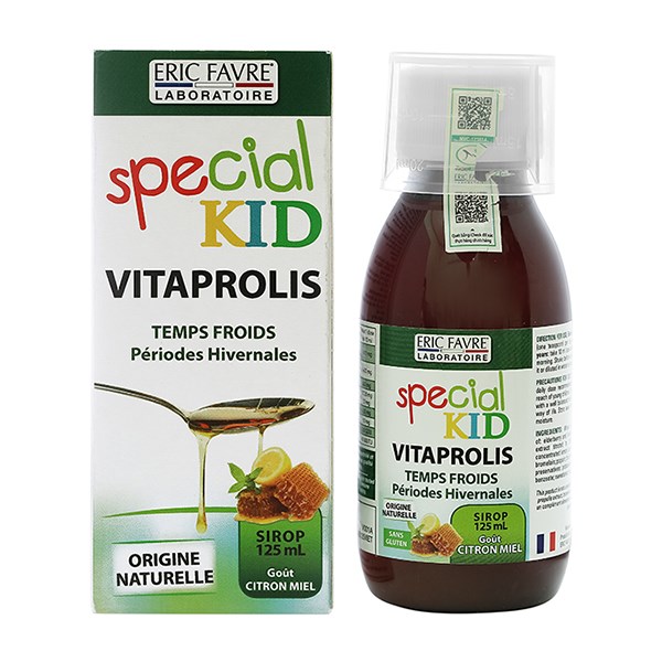 Siro Special Kid Vitaprolis giảm viêm đường hô hấp 125 ml (từ 2 tuổi) - AVAKids.com